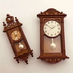 1pc 1:12 Dollhouse Miniature Wall Clock Play Doll House Miniaturas Home Decor Accessories Toy Pretend Play Furniture Toy