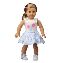 18 Inch American Doll Grl's Fashion Dress Clothes Doughnut Ballet Dancer Suspender Skirt Doll Clothes For 43cm Baby New Born Toy
