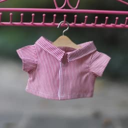 New Fashion Doll Clothes For 10/15/20cm Doll T-shirt Multicolors Doll Hoodies Cute Doll Outfit DIY Doll Accessories