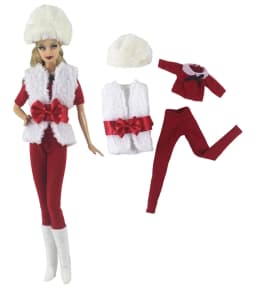 Handmade BABI CLOTHES Leather Clothing Outfit for 11.5 inch 30cm Doll Clothes Many Style Gifts for BABI Doll Accessories 06