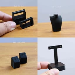 Doll House Miniature Western Style Jewelry Display Box Simulation Necklace Model