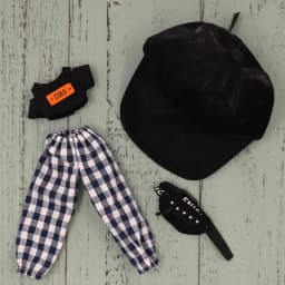 Outfits For ICY DBS Blyth Doll Fashion Clothes Cool Dress Black Sport Suit 1/6 BJD Azone S OB24