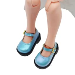 3.2*1.6cm Doll Shoes Clothes Accessories For 10cm Cotton Dolls PU Leather Shoes bjd Doll Fashion Boots DIY Doll Gift Toys