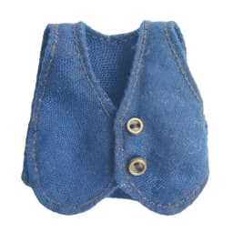 Ob11 Doll Clothes Fashion Tops Gentleman's Vest Boys Girls Casual Wear Shirts Obitsu 11 Dolls Accessories Kids Toys