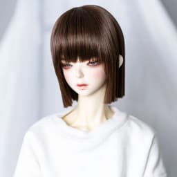 New Style 1/3 1/4 1/6 1/8 Short Cool Straight High Temperature Wire Bjd Wig SD For Doll Hair