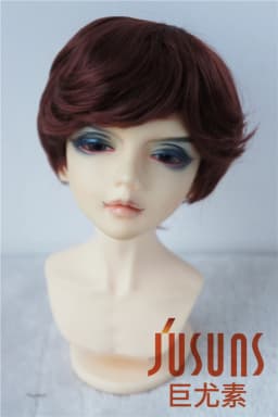 Jusuns QBaby Hair D28053 23-25CM 9-10 inch 10-11 inch BJD Wigs Enfant Soft Synthetic Mohair Doll Wigs Blythes Doll Accessories