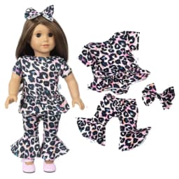 18 Inch Dolls Apparel American OG Journey Girl Doll Clothes Baby Doll Sweater Hat Winter Set Christmas Costume
