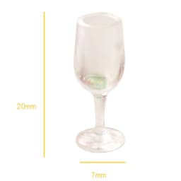 4pcs/set 1/12 Dollhouse Miniature Cartoon Clear Glass Cup Model Simulation Kitchen Furniture Toys For Doll House Decoration