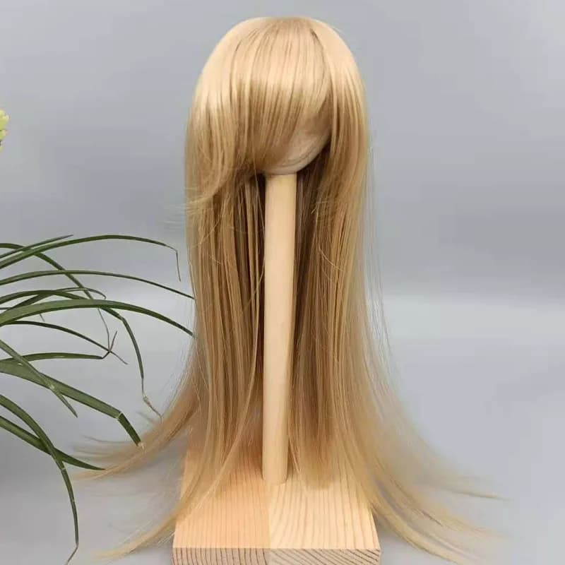 BJD SD Wig 1/3 1/4 1/6 1/8 1/12 Hair High Temperature Fiber Doll Wig Accessories