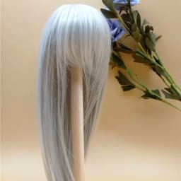 BJD SD Wig 1/3 1/4 1/6 1/8 1/12 Hair High Temperature Fiber Doll Wig Accessories