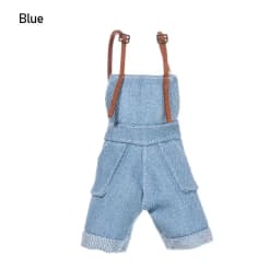 Fashion Suspenders Trousers Outfit Set for 1/6 BJD FR SD Doll Clothes Accessories Dress Dollhouse Roll Play Accessories