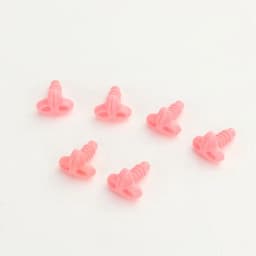 10pcs New Plastic Toys Bear Buttons Dolls Accessories Triangle Nose Safety Parts Doll Noses