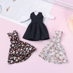 30 cm Doll Clothes Multistyles Doll Summer Mini T-shirt Skirts Doll Accessories Navy Style Clothes for 1/6 Doll Kid DIY Gift Toy