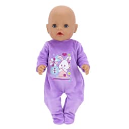 New Doll Jump Suits For 43cm Baby Doll 17 inch Reborn Baby Dolls Clothes And Accessories
