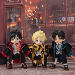 OB11 Doll Clothes Magic Academy Suit Magic Robe Vest Skirt or Pants Shirt Tie for Molly, Obitsu11, 1/12bjd, YMY, GSC Body Gift