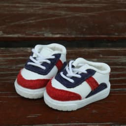Small 1/6BJD Casual Sports Shoes Sneakers for Big Fish, Fat Fish, Corgi Body, Little Body, GL Small 1/6 Inner Length 3.5*1.6cm