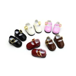 1/6 BJD Shoes For Feet Length 4cm Dolls Accessories 30cm Dolls Small Leather Shoes Sneakers Accessories Girls DIY Toys