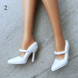 1 Pair 30cm Doll High-heel Shoe Fashion Female Doll Boots Plastic Doll Colorful High Heels Shoes 1/6 Dolls Accessories