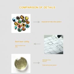 20pcs/10pairs New 6mm-20mm Eyes Crafts Eyes Crystal Plastic Glitter Crystal Eyes Puppet Crystal Eyes DIY Doll Accessories