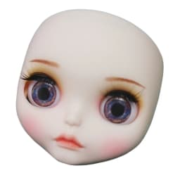 ICY DBS Blyth doll Customized Face including the back plate and screws matte skin lips carve eyebrow