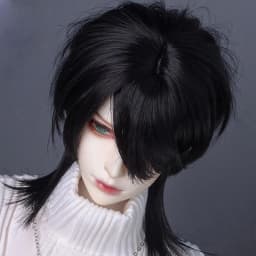 New Style 1/3 1/4 1/6 1/8 High Temperature Short Cool Wire BJD Hair Fiber Wig