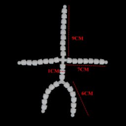 1PC 20cm Doll Joint Skeleton Sound Or Silent Version Joint Plush Toy DIY Doll Ball Socket Flexible Armature Doll Accessories
