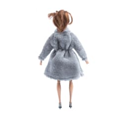 New 30cm 1/6 Grows Outfit Flannel coat Accessories Clothes for Barbies doll