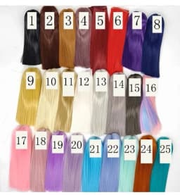 1/3 1/4 1/6 1/8 Bjd Wig High Temperature Short Cool Style Hair Wire Bjd Wig