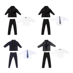 1 Set 1/6 Doll Clothes Male Doll Daily Wear Casual Suit Shirt Pants Wedding Party Suit Man Male Doll Suit Clothes
