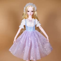 DBS Outfits For 1/3 BJD White Lace Dress Socks Pink Kimono Purple Skirt Clothes Anime Girls For SD DBS 62cm Doll