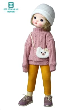 BJD Dolls Accessories Clothes for Doll Fits 27cm-30cm 1/6 MYOU YOSD Doll Fashion Knitted Tights