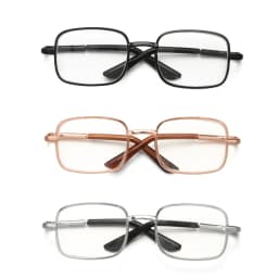 Fashion Rectangle Miniature Glasses Doll Clothes Accessories For American Grils Metal Eyeglasses Toys Plush Doll Pet Glasses
