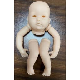 10inch Unfinished Mini Reborn Doll Kit Mina Mini Doll Parts with Body and eyes