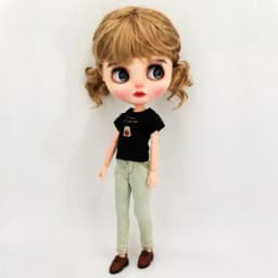 Blythe Doll T-shirt OB24 Azone Clothes Summer Shirt Toys Blyth Coat