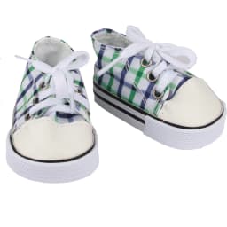 7cm Canvas Cloth Doll Shoes Lace-up Doll Boots Sneakers For 43cm Baby New Born&18 inch American,OG Life Girl Doll Girl's Gift