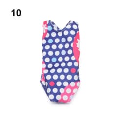 Lovely Doll Swimsuits Dollhouse Swimwear Toys Clothes Miniature Bathing Bikini Beach Outfits Play House Swimming Accessories