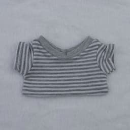 New 10/15/20cm Cotton Doll Clothes Baby Clothes Contrasting Color Patchwork Raglan Sleeves T-shirt Doll Base Shirt