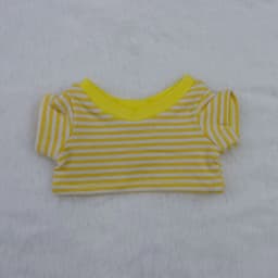New 10/15/20cm Cotton Doll Clothes Baby Clothes Contrasting Color Patchwork Raglan Sleeves T-shirt Doll Base Shirt