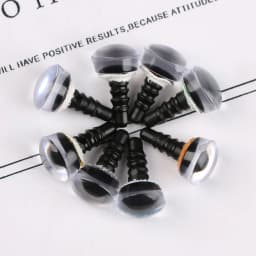 10pcs 9/12/14/16mm Glitter Crystal Eyes Dolls DIY Crafts Plastic Safety Glitter Crystal Bear Animal Puppet Stuffed Toys Parts