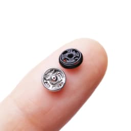10/24PCS Tiny Metal Buckle Invisible Snap Mini Buttons Buckles for DIY Doll Clothes for 1/6 Doll Clothing Sewing Accessories