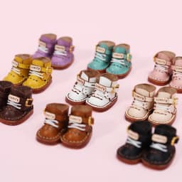 Obitsu 11 OB11 Size Doll Shoes Molly 1/12 Bjd Shoes Leather Cowhide Handmade Shoes Boots Doll Accessories For YMY Dod Gsc Doll