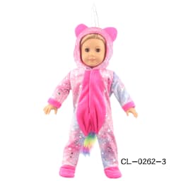 Winter American 18 Inch Girl Doll Clothes Jacket + Leggings Doll Clothes For 43cm Baby New Born Doll Clothes Suit Reborn Doll