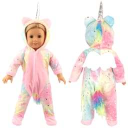 Winter American 18 Inch Girl Doll Clothes Jacket + Leggings Doll Clothes For 43cm Baby New Born Doll Clothes Suit Reborn Doll
