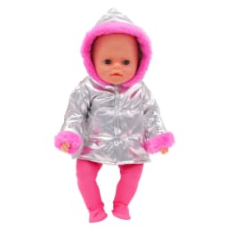 Winter American 18 Inch Girl Doll Clothes Jacket + Leggings Doll Clothes For 43cm Baby New Born Doll Clothes Suit Reborn Doll