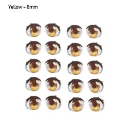 5 Pair Colorful Cute Boys Girls Doll Eyes Accessories Crystal Cartoon Eyes Stickers Anime Figurine Face Organ Paster Decals