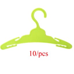 10pcs/lot 18 Inches American Doll Clothes Multicolor Hangers For 43 Cm Baby New Born Dolls For Our Generation Toys Accessories