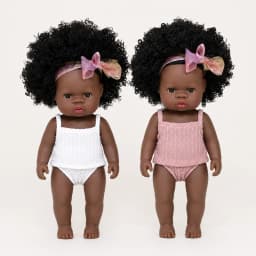 14 Inch 35cm Reborn African Doll Simulation Soft Vinyl Newborn Baby Dolls Children Lifelike Toys Girls Christmas Birthday Gifts