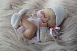 Clothes set - FOR Mini Reborn Kit 9 Inches Reborn Baby Vinyl Doll Kit - Doll accessories
