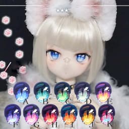 BJD Eyes doll Metallic effect eyes 10mm-24mm doll acrylic eyes for 1/8 1/6 1/4 1/3 BJD SD doll accessories 10mm-24mm doll eyes