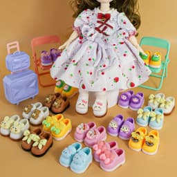 Macaron Color Cute 1/6 Bjd Doll Shoes 30cm Doll Shoes Accessories Princess Shoes Toys Accessories